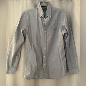 Ralph Lauren Men's Gray Button Down Shirt